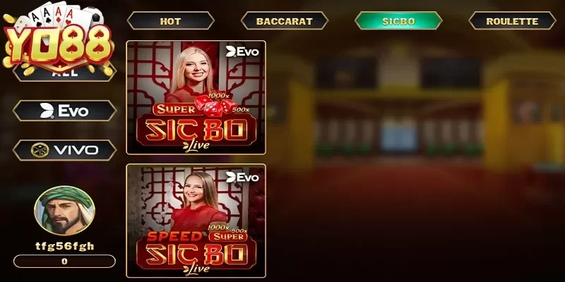 Game Sicbo đổi thưởng