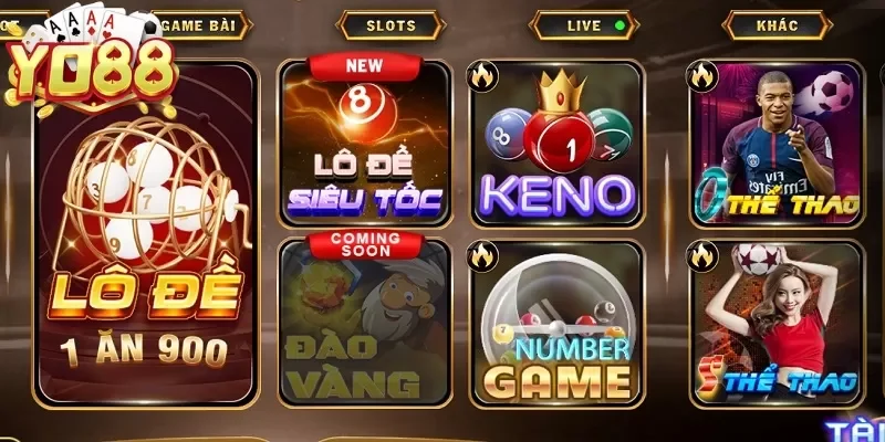 Giới thiệu thông tin game xổ số YO88