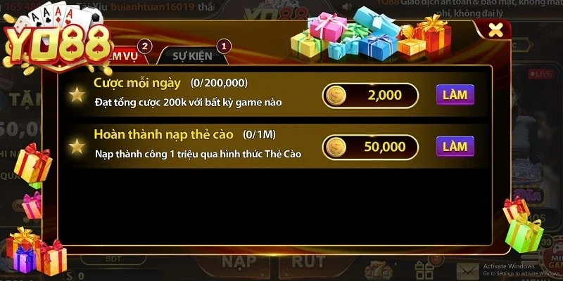 Quyền lợi và nghĩa vụ của cổng game YO88